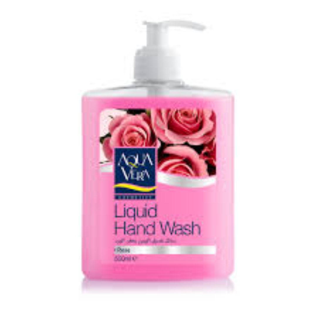 AQUA VERA LIQUID SOAP ROSE 500ML
